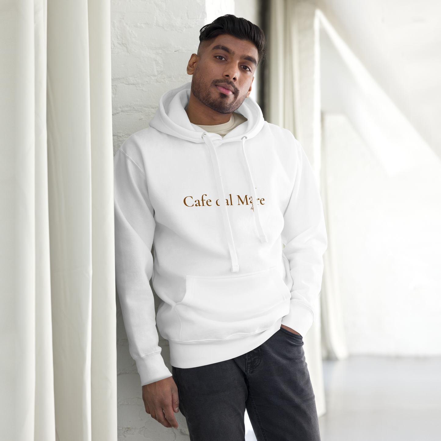 Unisex Café Dal Mare Hoodie – Experience Coastal Comfort