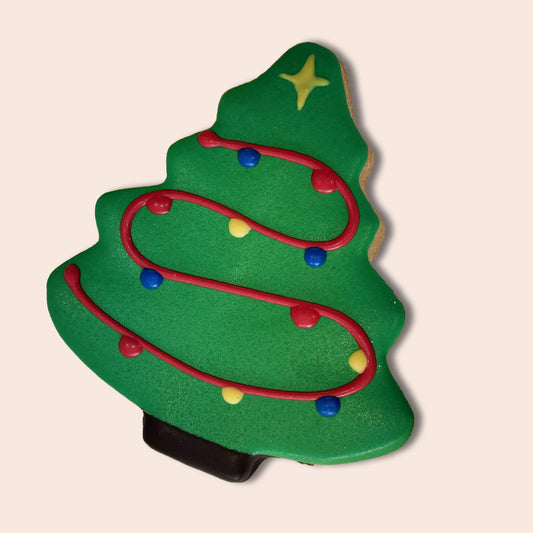 Christmas Tree Sugar Cookie