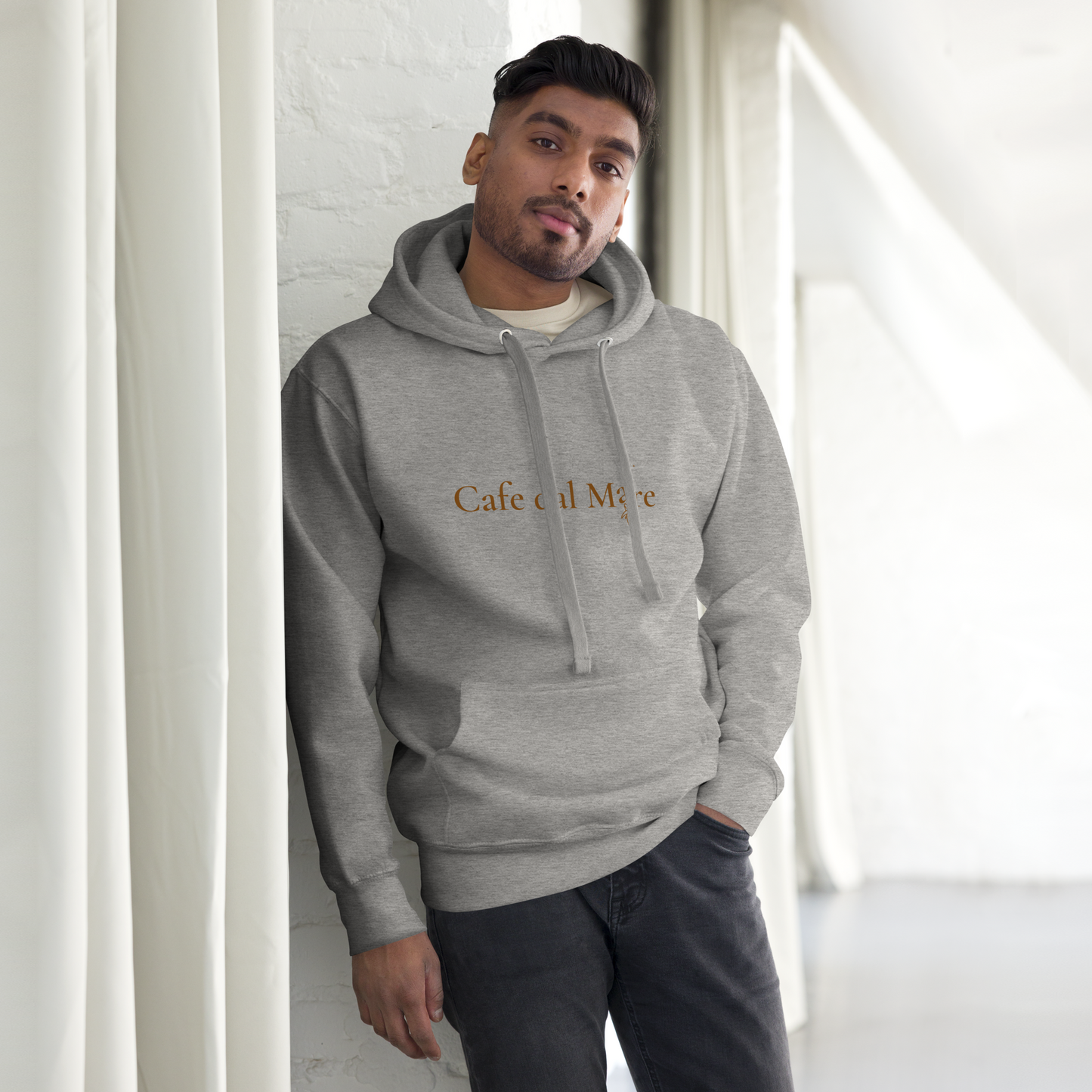 Unisex Café Dal Mare Hoodie – Experience Coastal Comfort