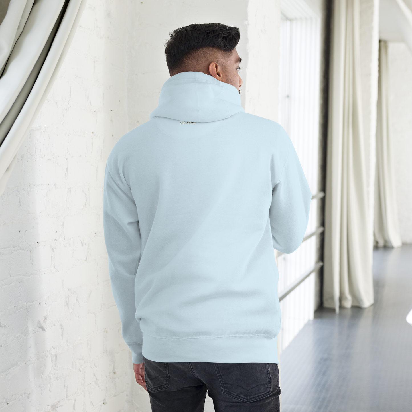 Unisex Café Dal Mare Hoodie – Experience Coastal Comfort